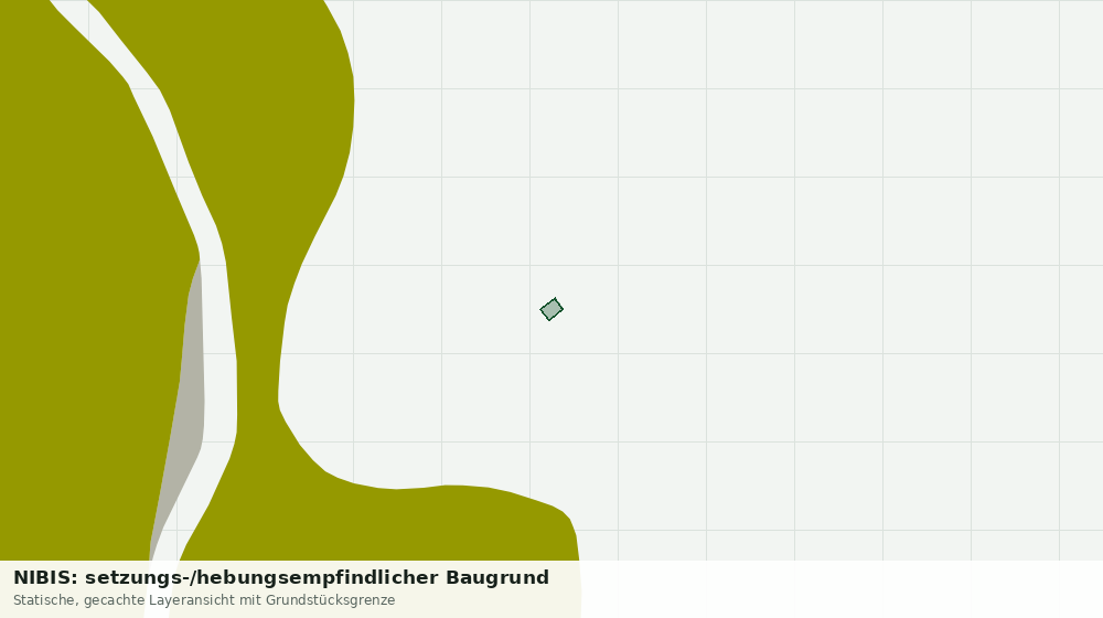 Statische Kartenansicht: NIBIS: setzungs-/hebungsempfindlicher Baugrund