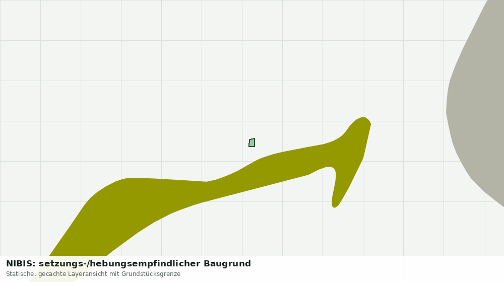 Statische Kartenansicht: NIBIS: setzungs-/hebungsempfindlicher Baugrund