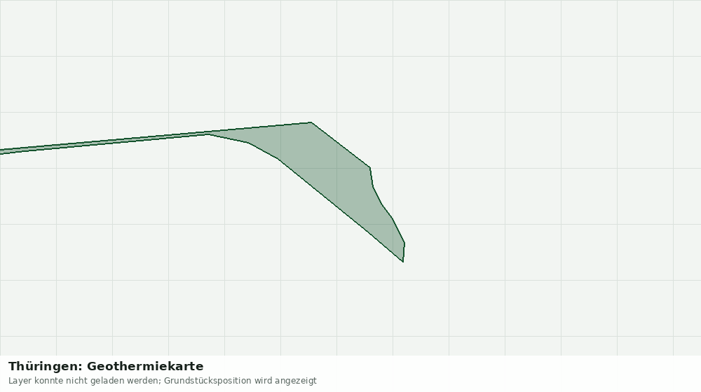 Statische Kartenansicht: Thüringen: Geothermiekarte