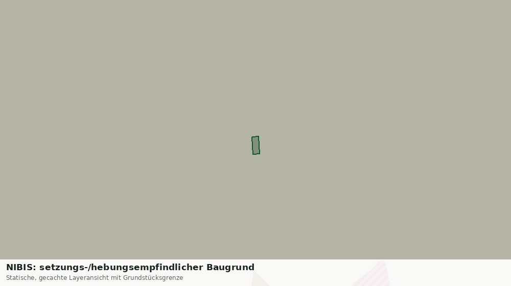Statische Kartenansicht: NIBIS: setzungs-/hebungsempfindlicher Baugrund