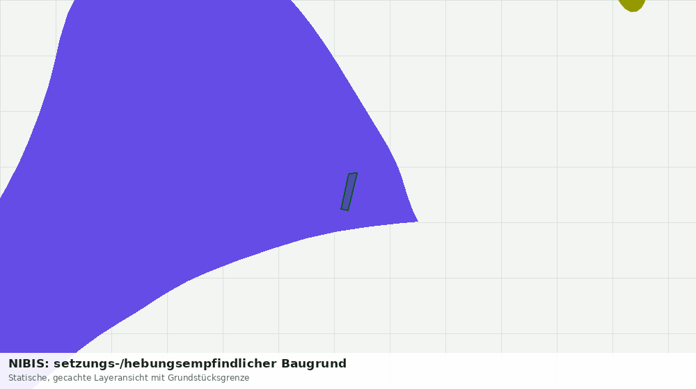 Statische Kartenansicht: NIBIS: setzungs-/hebungsempfindlicher Baugrund