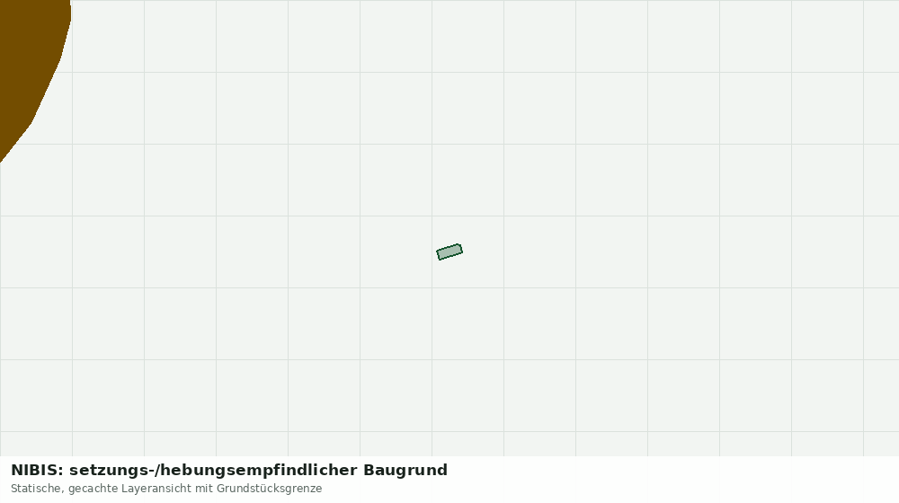 Statische Kartenansicht: NIBIS: setzungs-/hebungsempfindlicher Baugrund