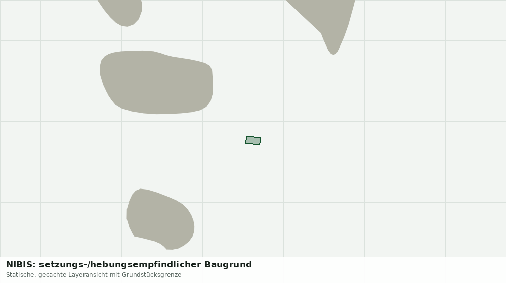 Statische Kartenansicht: NIBIS: setzungs-/hebungsempfindlicher Baugrund