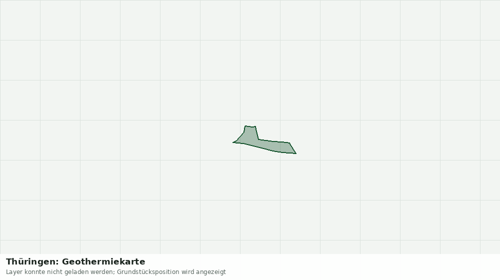 Statische Kartenansicht: Thüringen: Geothermiekarte