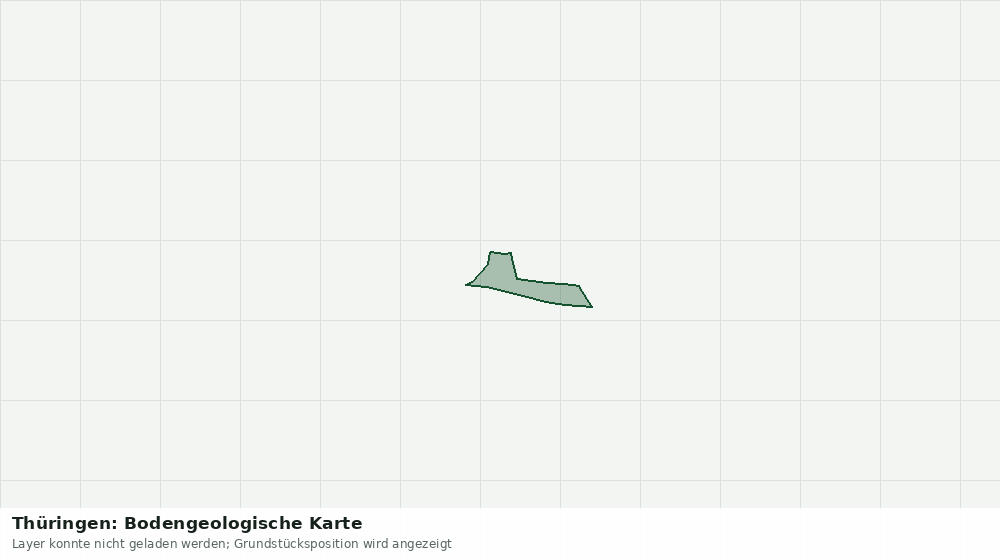 Statische Kartenansicht: Thüringen: Bodengeologische Karte