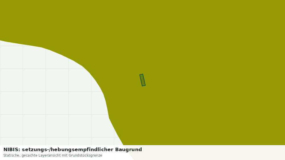 Statische Kartenansicht: NIBIS: setzungs-/hebungsempfindlicher Baugrund