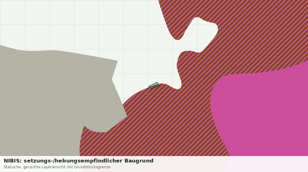 Statische Kartenansicht: NIBIS: setzungs-/hebungsempfindlicher Baugrund