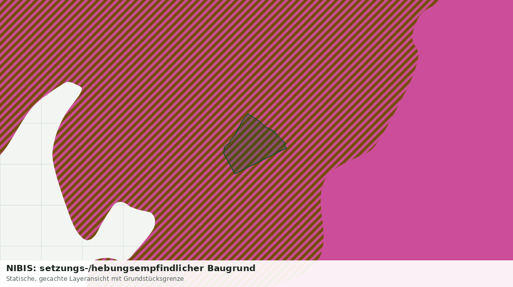 Statische Kartenansicht: NIBIS: setzungs-/hebungsempfindlicher Baugrund