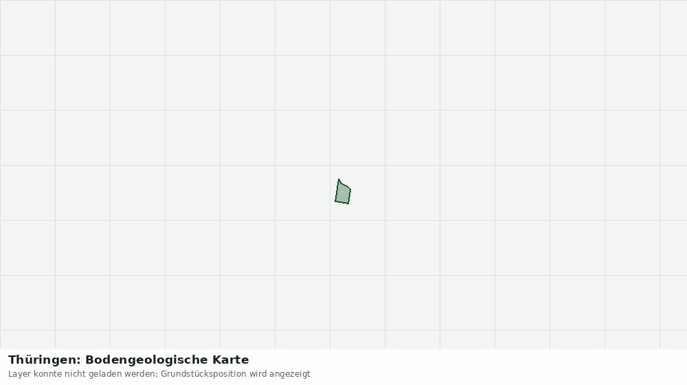 Statische Kartenansicht: Thüringen: Bodengeologische Karte
