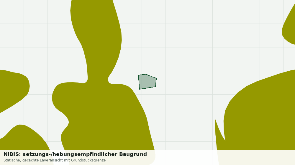 Statische Kartenansicht: NIBIS: setzungs-/hebungsempfindlicher Baugrund