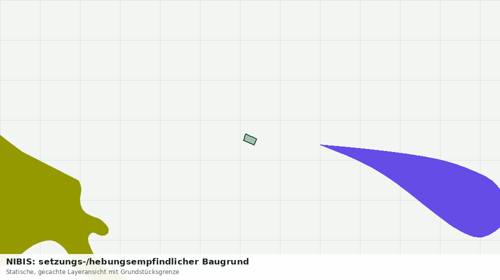Statische Kartenansicht: NIBIS: setzungs-/hebungsempfindlicher Baugrund