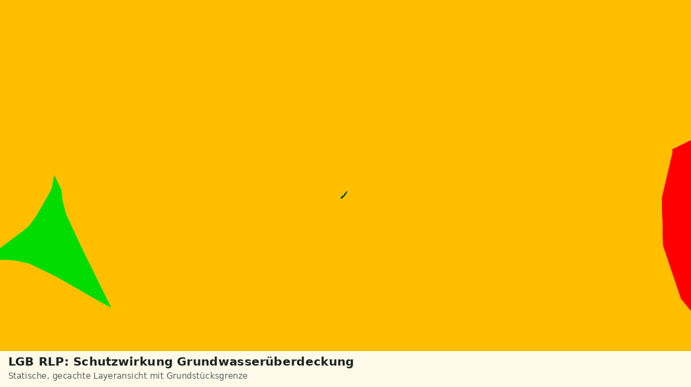 Statische Kartenansicht: LGB RLP: Schutzwirkung Grundwasserüberdeckung