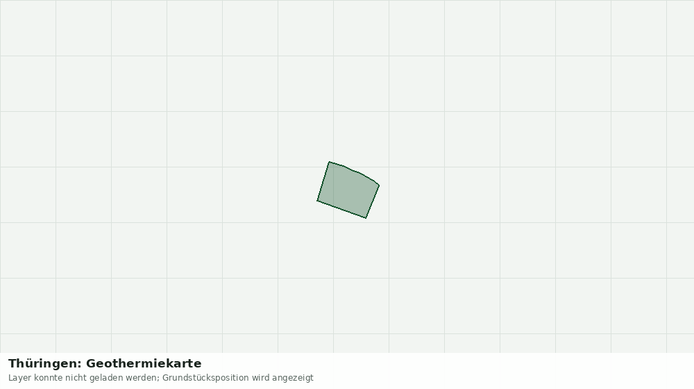 Statische Kartenansicht: Thüringen: Geothermiekarte
