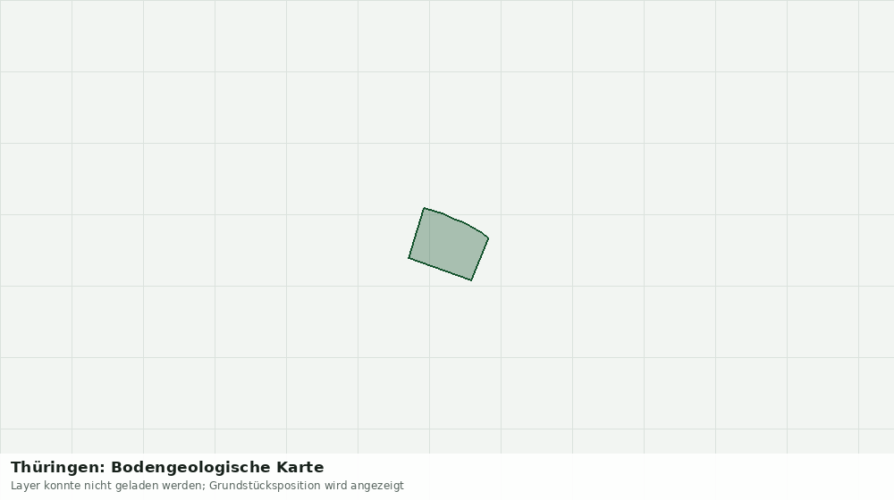 Statische Kartenansicht: Thüringen: Bodengeologische Karte