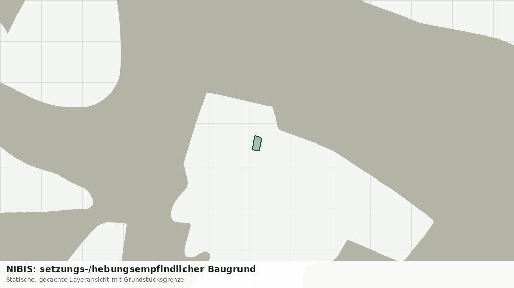 Statische Kartenansicht: NIBIS: setzungs-/hebungsempfindlicher Baugrund