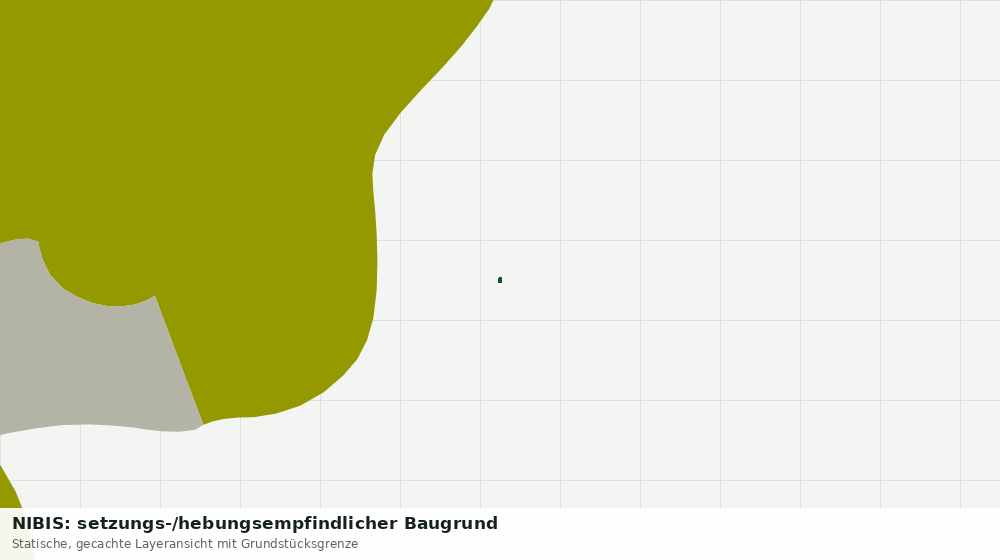 Statische Kartenansicht: NIBIS: setzungs-/hebungsempfindlicher Baugrund