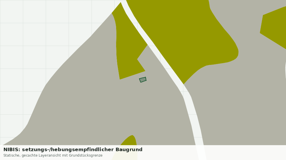 Statische Kartenansicht: NIBIS: setzungs-/hebungsempfindlicher Baugrund