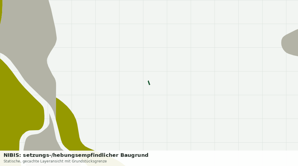 Statische Kartenansicht: NIBIS: setzungs-/hebungsempfindlicher Baugrund