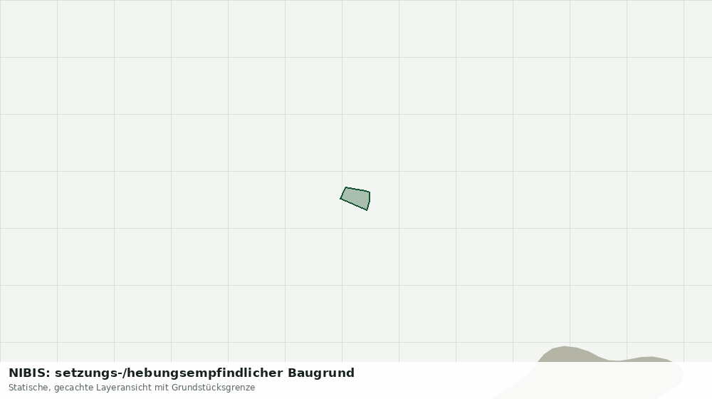 Statische Kartenansicht: NIBIS: setzungs-/hebungsempfindlicher Baugrund