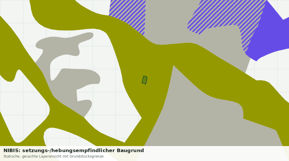Statische Kartenansicht: NIBIS: setzungs-/hebungsempfindlicher Baugrund