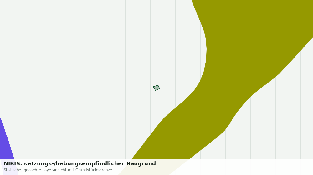 Statische Kartenansicht: NIBIS: setzungs-/hebungsempfindlicher Baugrund