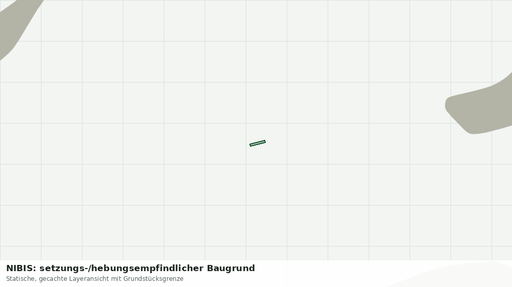 Statische Kartenansicht: NIBIS: setzungs-/hebungsempfindlicher Baugrund