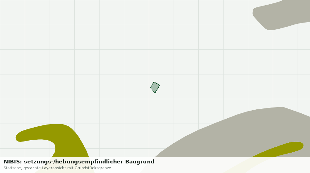 Statische Kartenansicht: NIBIS: setzungs-/hebungsempfindlicher Baugrund