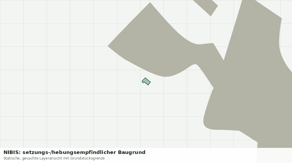 Statische Kartenansicht: NIBIS: setzungs-/hebungsempfindlicher Baugrund
