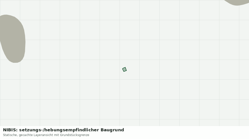 Statische Kartenansicht: NIBIS: setzungs-/hebungsempfindlicher Baugrund