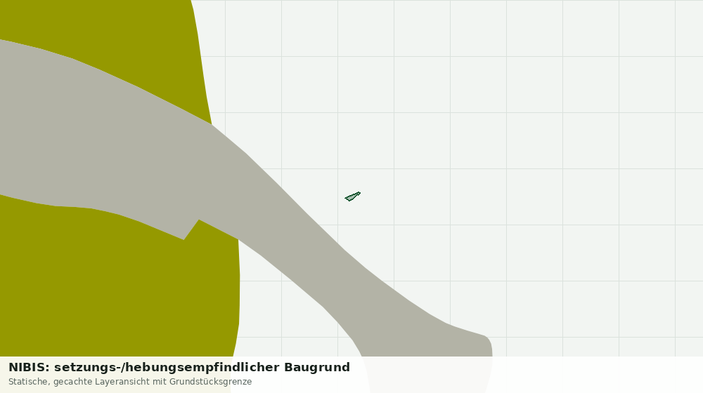Statische Kartenansicht: NIBIS: setzungs-/hebungsempfindlicher Baugrund