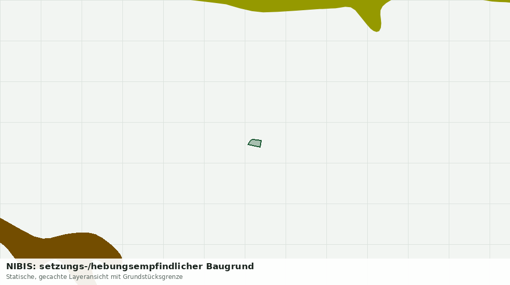 Statische Kartenansicht: NIBIS: setzungs-/hebungsempfindlicher Baugrund