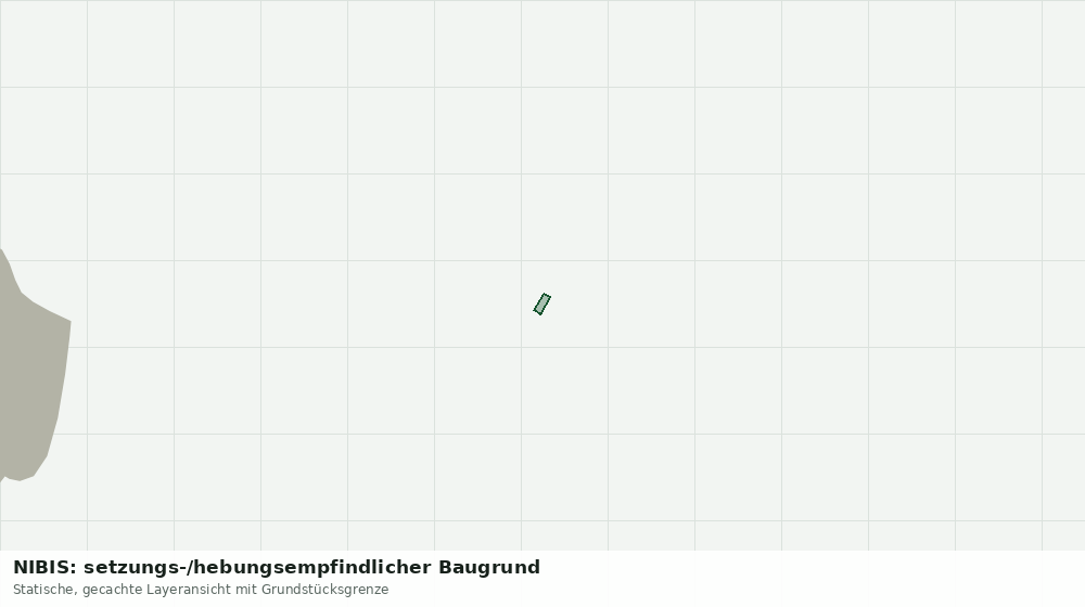 Statische Kartenansicht: NIBIS: setzungs-/hebungsempfindlicher Baugrund