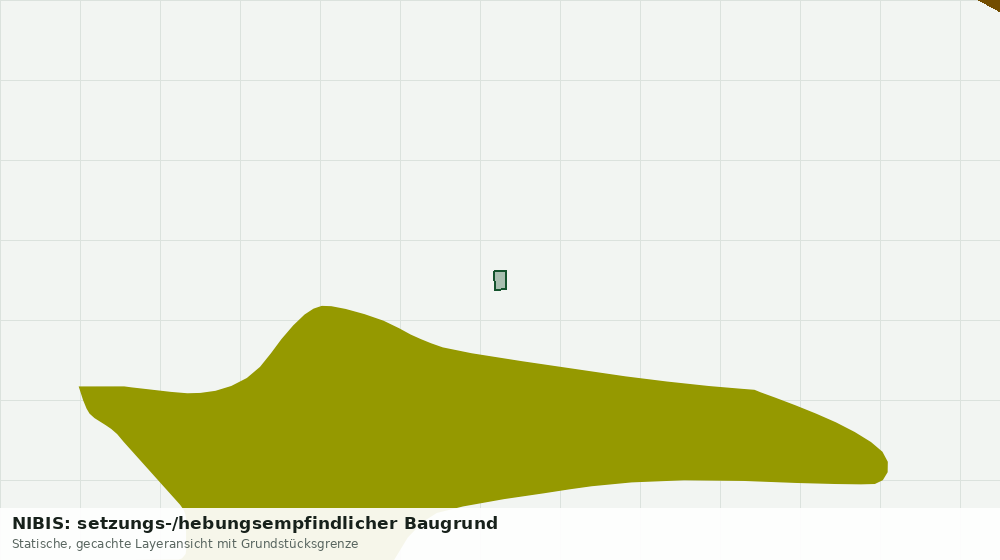 Statische Kartenansicht: NIBIS: setzungs-/hebungsempfindlicher Baugrund