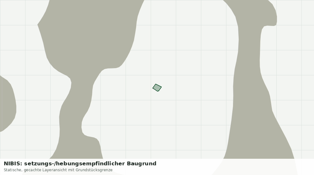 Statische Kartenansicht: NIBIS: setzungs-/hebungsempfindlicher Baugrund