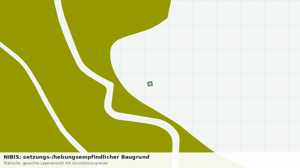 Statische Kartenansicht: NIBIS: setzungs-/hebungsempfindlicher Baugrund