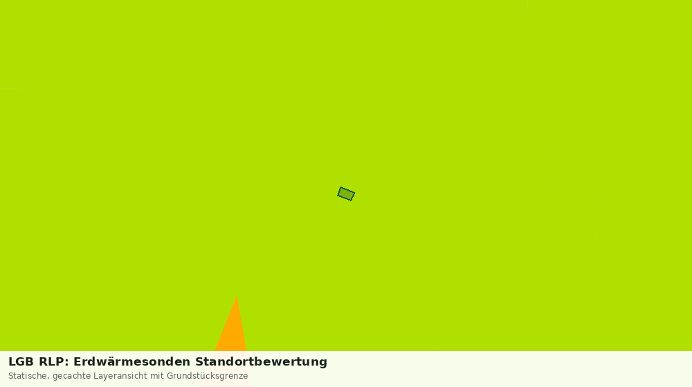 Statische Kartenansicht: LGB RLP: Erdwärmesonden Standortbewertung