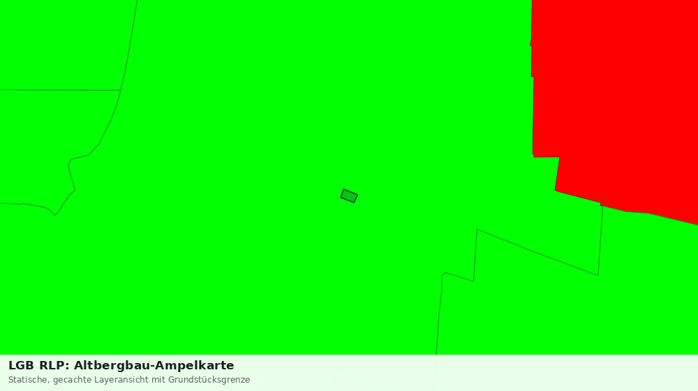 Statische Kartenansicht: LGB RLP: Altbergbau-Ampelkarte