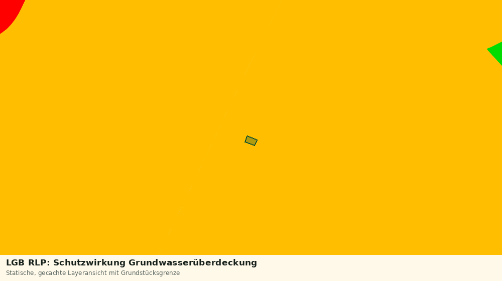 Statische Kartenansicht: LGB RLP: Schutzwirkung Grundwasserüberdeckung