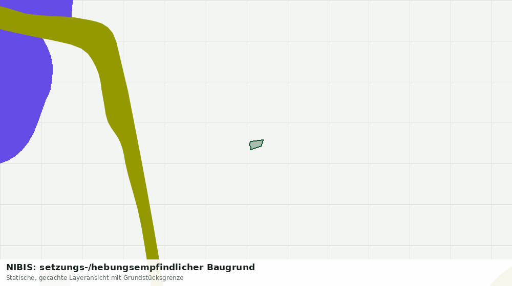 Statische Kartenansicht: NIBIS: setzungs-/hebungsempfindlicher Baugrund