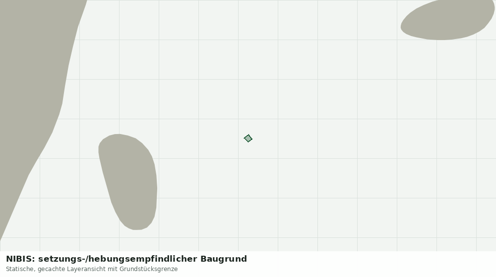 Statische Kartenansicht: NIBIS: setzungs-/hebungsempfindlicher Baugrund
