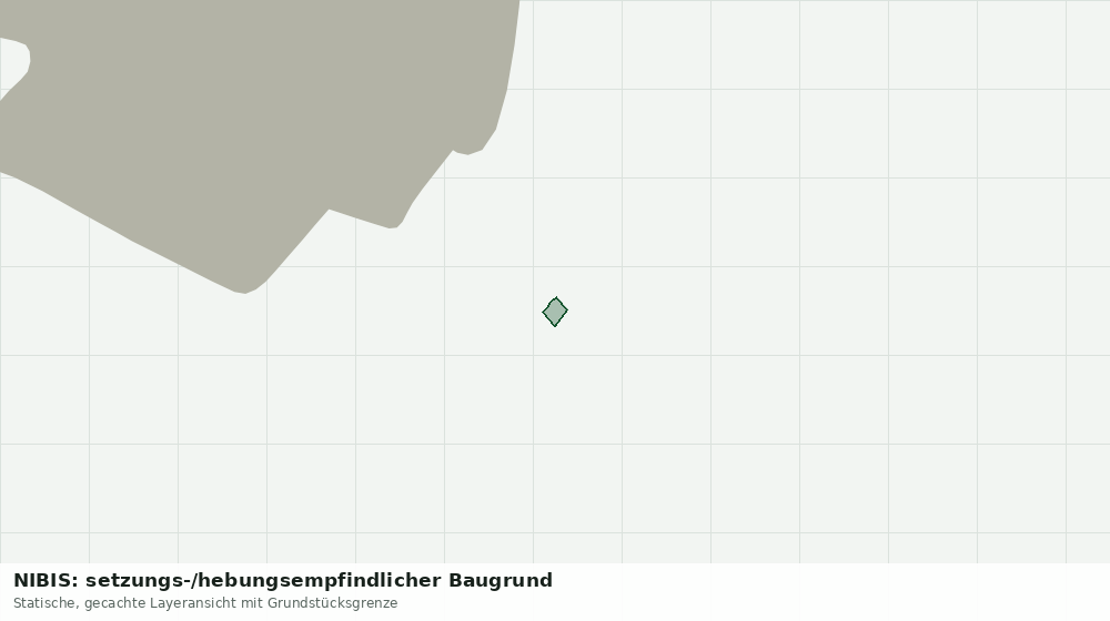 Statische Kartenansicht: NIBIS: setzungs-/hebungsempfindlicher Baugrund