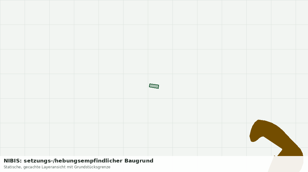 Statische Kartenansicht: NIBIS: setzungs-/hebungsempfindlicher Baugrund