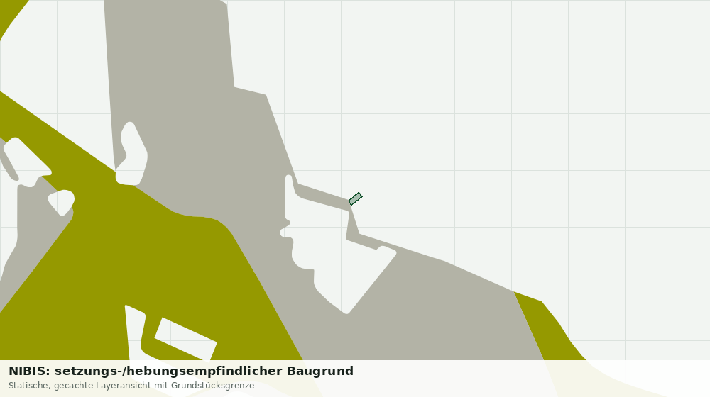 Statische Kartenansicht: NIBIS: setzungs-/hebungsempfindlicher Baugrund