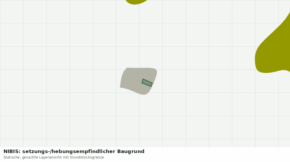 Statische Kartenansicht: NIBIS: setzungs-/hebungsempfindlicher Baugrund