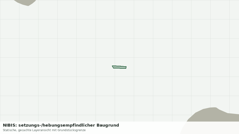 Statische Kartenansicht: NIBIS: setzungs-/hebungsempfindlicher Baugrund