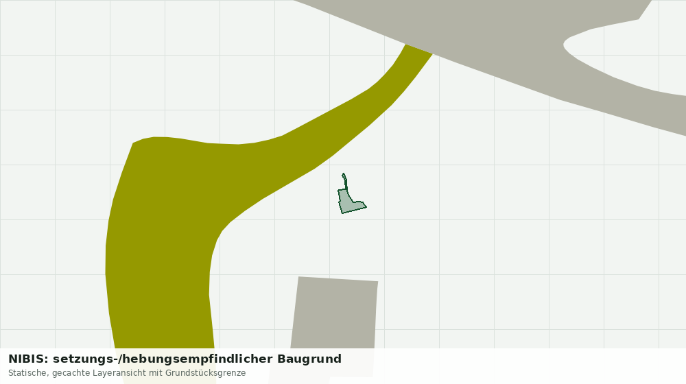 Statische Kartenansicht: NIBIS: setzungs-/hebungsempfindlicher Baugrund
