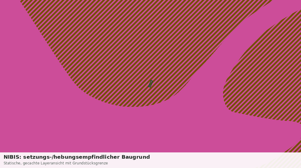 Statische Kartenansicht: NIBIS: setzungs-/hebungsempfindlicher Baugrund
