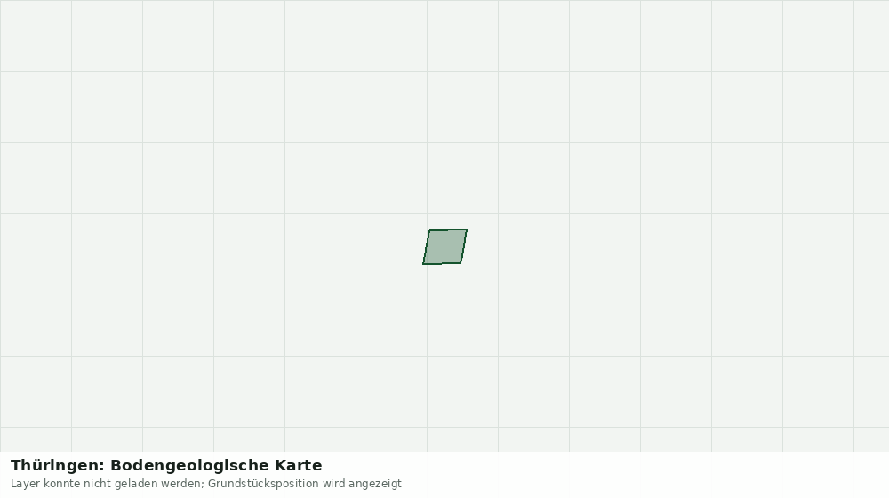 Statische Kartenansicht: Thüringen: Bodengeologische Karte