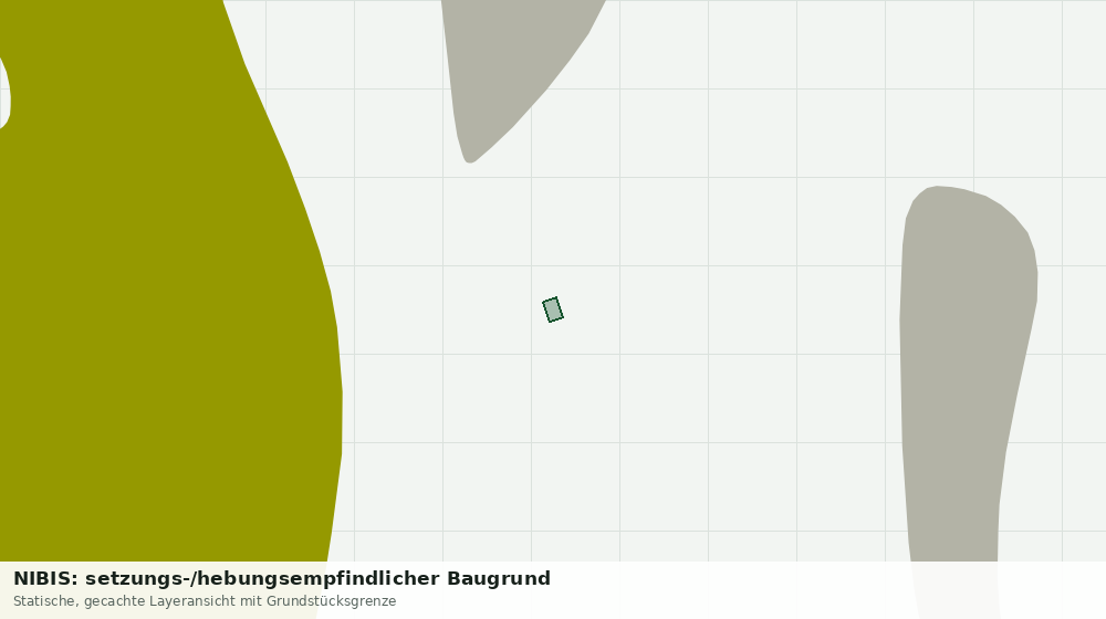 Statische Kartenansicht: NIBIS: setzungs-/hebungsempfindlicher Baugrund