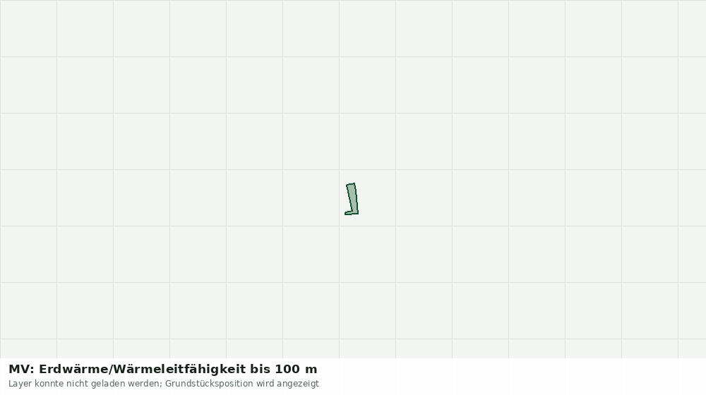 Statische Kartenansicht: MV: Erdwärme/Wärmeleitfähigkeit bis 100 m